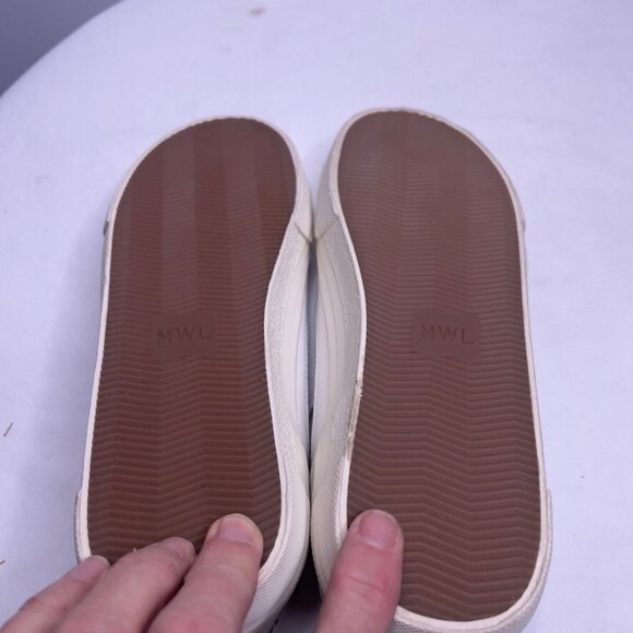 Madewell Womens $88 Sidewalk Low-Top Sneakers White Size 9 ND989 - Picture 8 of 8